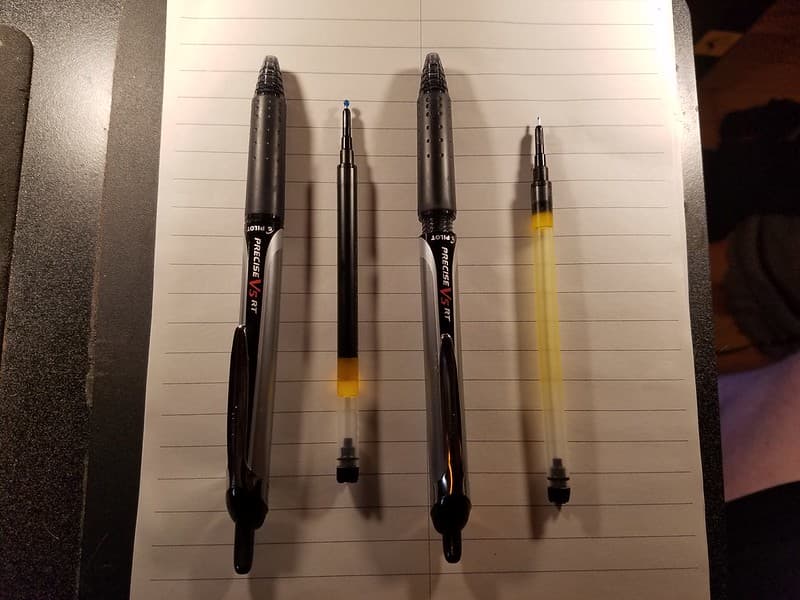 Ran my pen out of ink writing daily journal pages